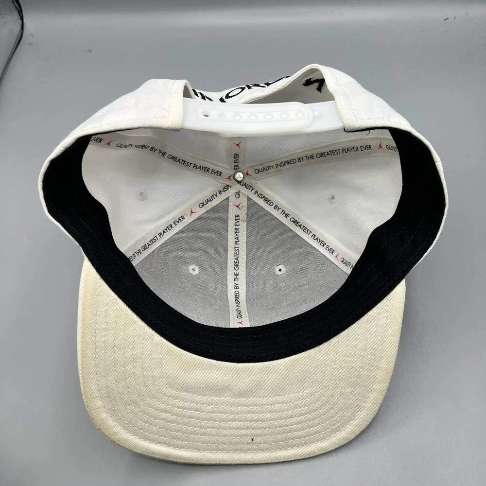 Air Jordan Pro Hat Men White‎ Embroidered Logo Jumpman Nike Snap Back Cap